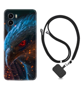 Vivo Y15S Y32 Y33S Y51 Y53S Kılıf Boyun Askılı Silikon Şahin 1756