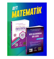Karekök Yayınları Yeni AYT Matematik-1 Ve Her Kazanımdan Bir Soru AYT Matematik Seti (Çok Renkli)
