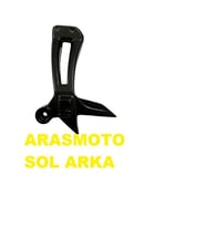 TVS RTR APACHE 150-180 SOL Yolcu Ayaklığı Braketi (SOL Arka Braket) Yeni 2013-2016-Arasmoto (Siyah)