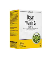 Orzax Ocean Vitamin D3 1000 Iu Oral Sprey 20 Ml (Bordo)