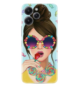 Xiaomi Redmi 12 128 GB 4 GB Ram Kılıf Desenli Silikon Sugar and Woman 1418