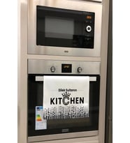 Valerine Life Kişiye İsme Özel Sultanın Kitchen Mutfak Kurulama Beyaz El Havlusu %100 Pamuk 35x50cm
