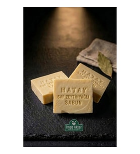 Hatay Saf Zeytinyağlı Sabun 3 Adet (3x120 gr)