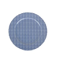 Porland Blue Desen5 6Lı 24cm Düz Tabak
