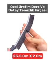 Yüksek Kaliteli Derz İnce Ergonomik Mutfak Banyo Lavabo Otomobil Detaylı Temizlik Fırçası 2 Adet