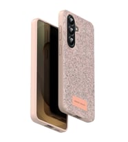 Onegif Galaxy A17 5G Bright Simli Kapak - Pembe
