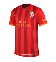 Gs 2013/2014 Kırmızı Kısa Kol Maç Forması
