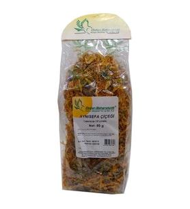 Aynısefa Çiçeği Portakal Nergisi Çiçeği Doğal Calendula 50 Gr Paket