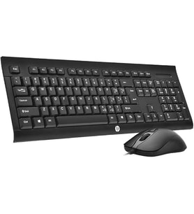 Hp Km100 Kablolu Klavye Mouse Set Kurulumu Kolay Tak Çalıştır Şık Zafir Modern Tasarım Türkçe Q Klav (Çok Renkli)