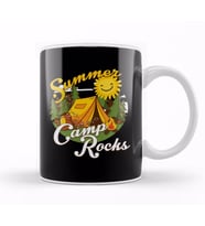 Cute Summer Camp Rocks Camping Fun Campers Kupa Bardak Porselen