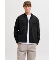 JCOBEN CLASSIC FUSION BADGE OVERSHIRT Black