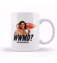 Baywatch What Would Mitch Do David Hasselhof Kupa Bardak Porselen