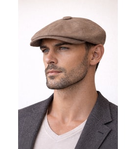 Yazlık Keten Peaky Blinders Kasket Dökümlü Astarlı Arkası Lastikli Kasket Şapka