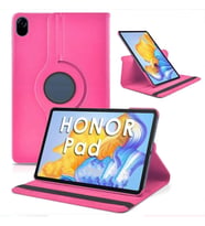 Huawei Honor Pad 10 12.1" Uyumlu Standlı 360° Yatay Dikey Dönebilen Deri Tablet Kılıfı