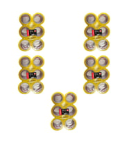 Osso Şeffaf Bant Ambalaj Koli Bandı - 100 YRD / 91.44 Metre - 43 mm - 6 Adetlik 5 Paket