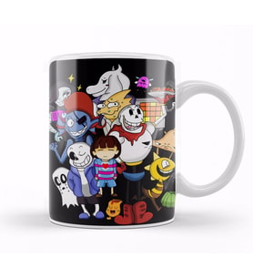 Undertale Family 01 Kupa Bardak Porselen