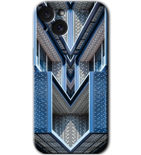 İphone 15 Kılıf HD Desen Baskılı Kılıf - Retro Building