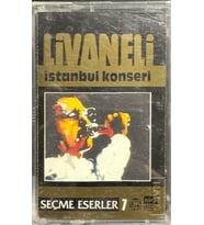 (Plak Değildir KASET tir) Kaset Livaneli İstanbul Konseri Seçme Eserler 7 Kaset