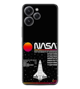Xiaomi Redmi 12 128 GB 4 GB Ram Kılıf Desenli Silikon Nasa 2 1407