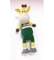 Zürafa Amigurumi Organik Oyuncak