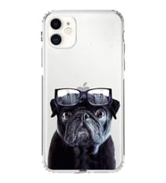 PrintiFy 11 ile Uyumlu Köpek 3 Kamera Korumalı Şeffaf Kılıf