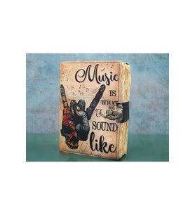 Kişiye Özel Deri Defter - 18x13cm