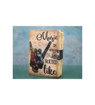 Kişiye Özel Deri Defter - 18x13cm
