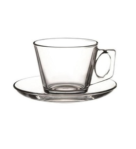Paşabahçe 97302 Vela Fincan Takımı 195 cc 12 Parça (Renksiz)