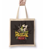 Reggae Music Müzik 2 Bez Çanta Uzun Saplı