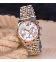 Trend Yeni Sezon Rose Silver Kasa Çelik Erkek Kol Saati ST-303992