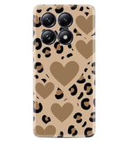 Xiaomi 14T Pro Kılıf Boutique Baskılı Resimli Leopar Kalp Pcode -068