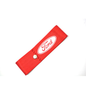 ön tampon ve arka tampon uyumlu süs - kırmızı logo markalı 2 adet tuning modifiye aksesuar
