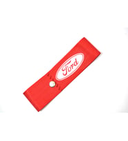 ön tampon ve arka tampon uyumlu süs - kırmızı logo markalı 2 adet tuning modifiye aksesuar