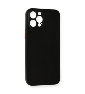 İphone 12 Kılıf Pp İnce Kapak - Siyah