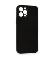 İphone 12 Kılıf Pp İnce Kapak - Siyah