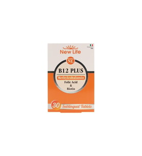 B12 Plus Folik Asit ve Biotin İçeren Takviye Edici 30 Kapsül