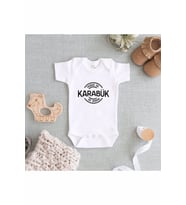 Beyaz baskılı zıbın