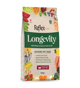 Reflex Plus Longevity Hipoalerjenik Kısırlaştırılmış Kedi Maması 900gr