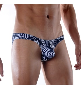 Desenli Erkek Slip