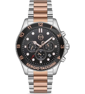 SERGİO TACCHİNİ ST.1.10178.3 TAKVİMLİ-WR 5ATM-ÇELİK ERKEK KOL SAATİ