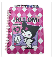 Sanrio Kuromi Ayraçlı Spiralli Not Defteri