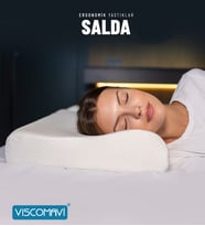 Viscomavi Salda Ergonomik & Ortopedik Hafızalı Visco Yastık