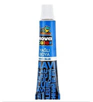 Nova Color Yağlı Boya Tüp Mavi - 4 adet