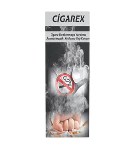 Cigarex Sigara Bırakmaya Yardımcı Aromaterapik Koklama Yağ Karışımı 20 ml