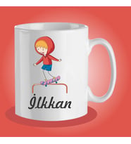 Kişiye Özel Karikatür Temalı Kupa Bardak-9