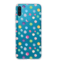 PrintiFy Samsung Galaxy M11 ile Uyumlu 1mm Slim Fit Water Color 6 Baskılı Şeffaf  Kılıf