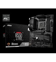 MSI B550-A PRO DDR4 3200MHZ 1XHDMI 1XDP 2XM.2 USB 3.2 ATX AM4 (AMD 5000/4000G/3000 SERİLERİ İLE UYUM