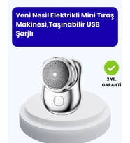 Cep Tipi Elektrikli Tıraş Makinesi – Güçlü, Sessiz, Su Geçirmez ve Ultra Taşınabilir