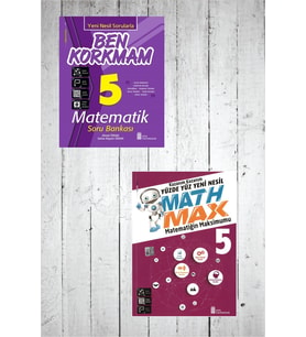Ata 5.Sınıf Ben Korkmam Matematik Soru Bankası -Math Max