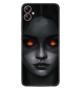 Samsung Galaxy A04E Kılıf Resimli Desenli Silikon Platinium Series Dark Woman 1887